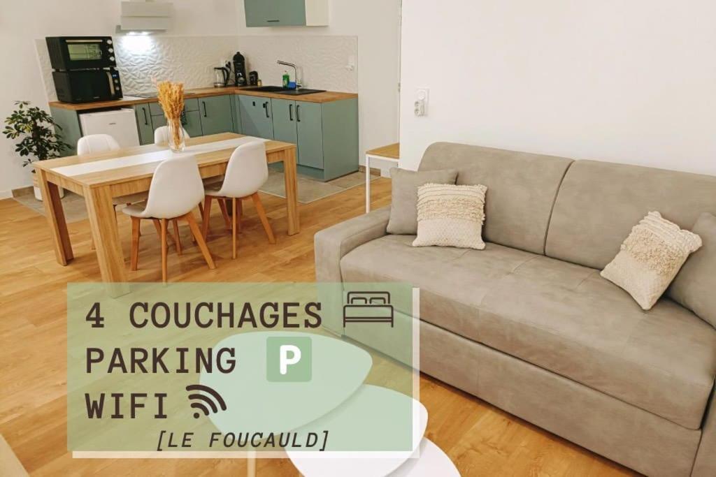 Le Foucauld 4 Canapes, Parking, Wifi Apartment Lourdes Ngoại thất bức ảnh